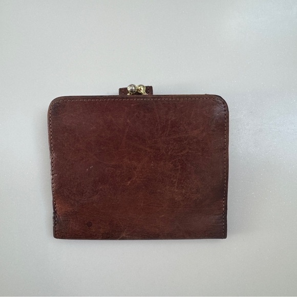 Coach Vintage Brown Wallet Cardholder with Kisslock - Picture 2 of 8